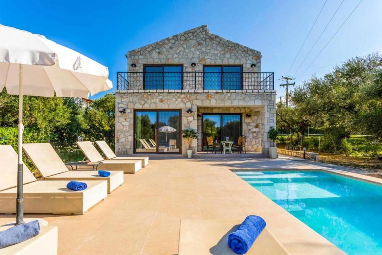 Astarte Villas - Petra Elia Private Villa with Pool Plános Esterno foto